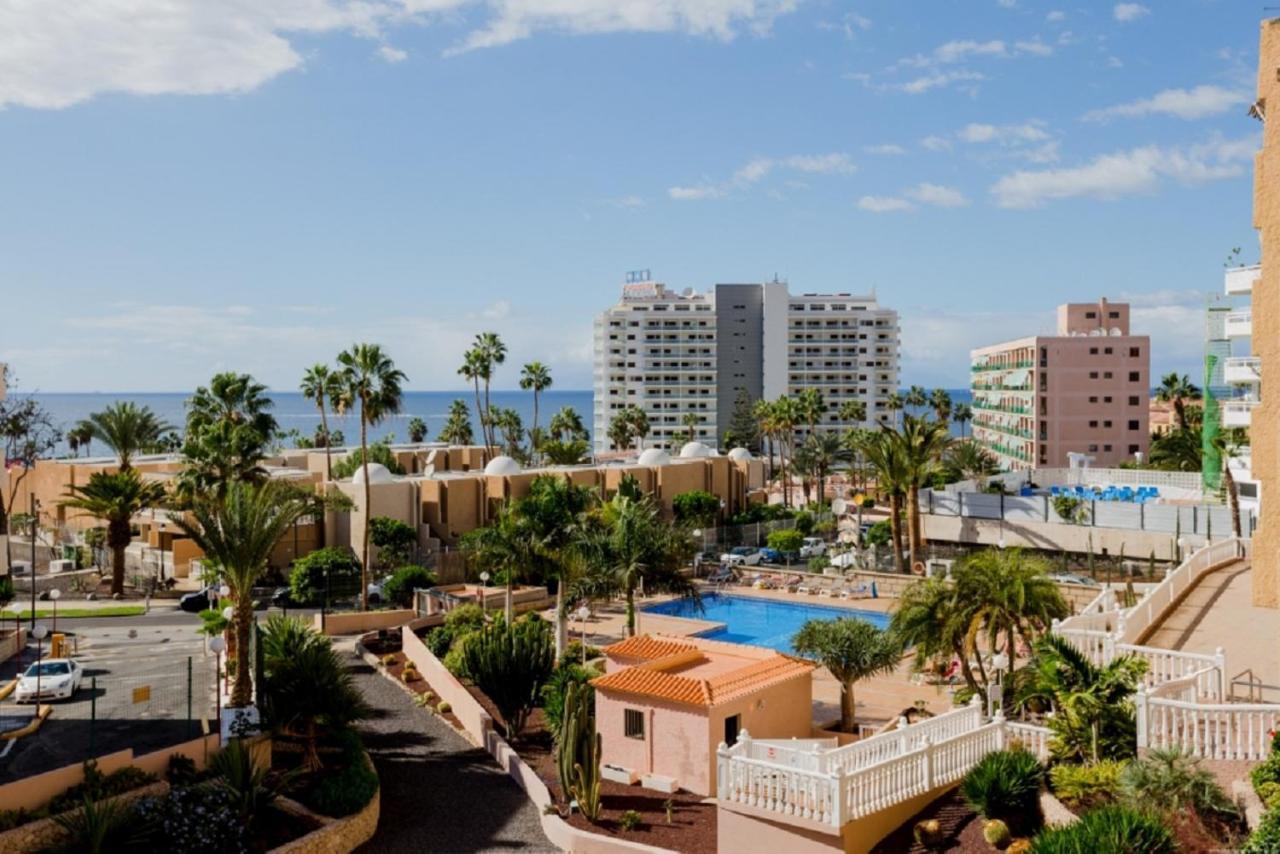 319 Modern Accommodation,Sea View, Wi Fi And Pool Playa de las Americas  Ngoại thất bức ảnh