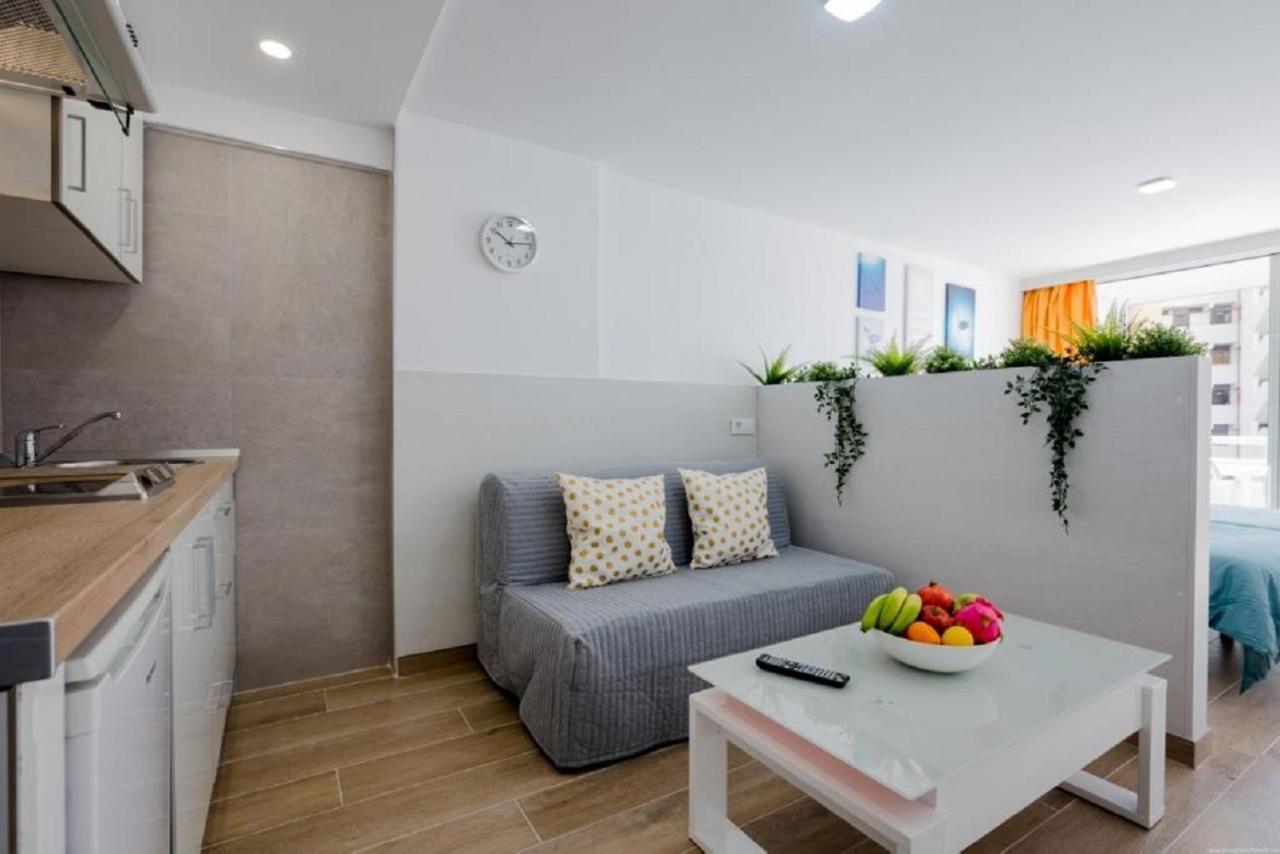 319 Modern Accommodation,Sea View, Wi Fi And Pool Playa de las Americas  Ngoại thất bức ảnh
