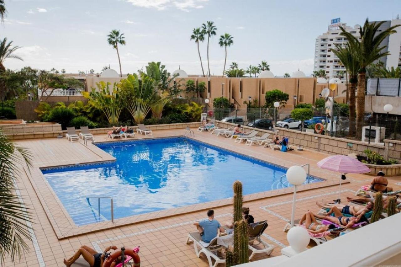 319 Modern Accommodation,Sea View, Wi Fi And Pool Playa de las Americas  Ngoại thất bức ảnh