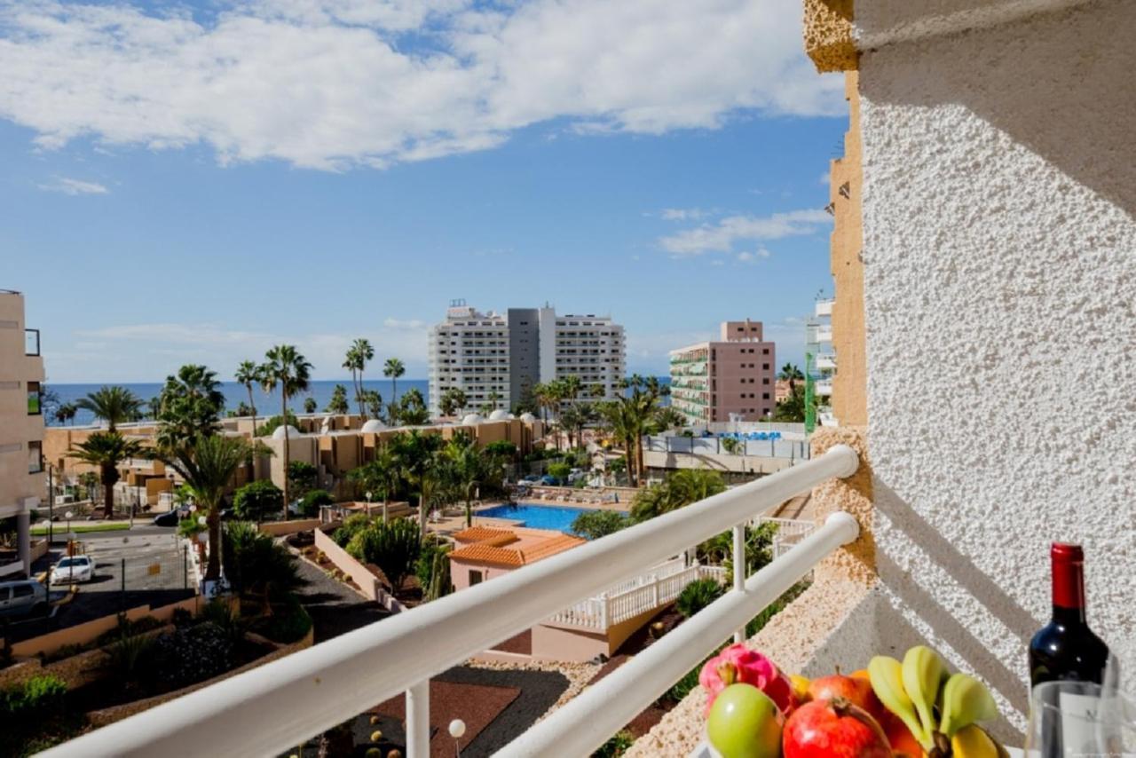 319 Modern Accommodation,Sea View, Wi Fi And Pool Playa de las Americas  Ngoại thất bức ảnh